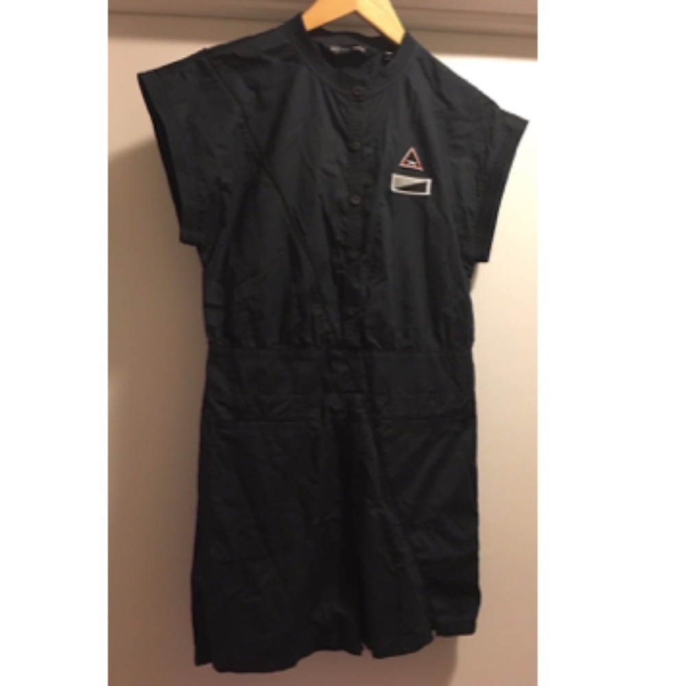 ALEXANDER MCQUEEN For PUMA  Black Jumper Romper XS